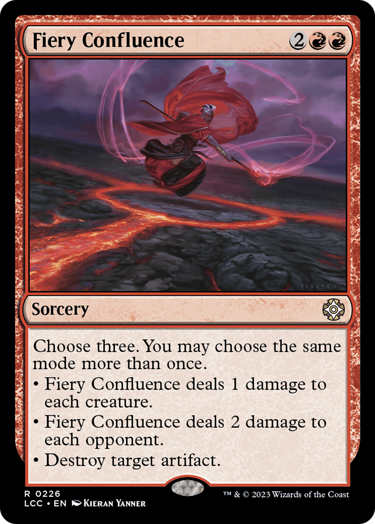 Fiery Confluence [The Lost Caverns of Ixalan Commander] | Card Merchant Takapuna