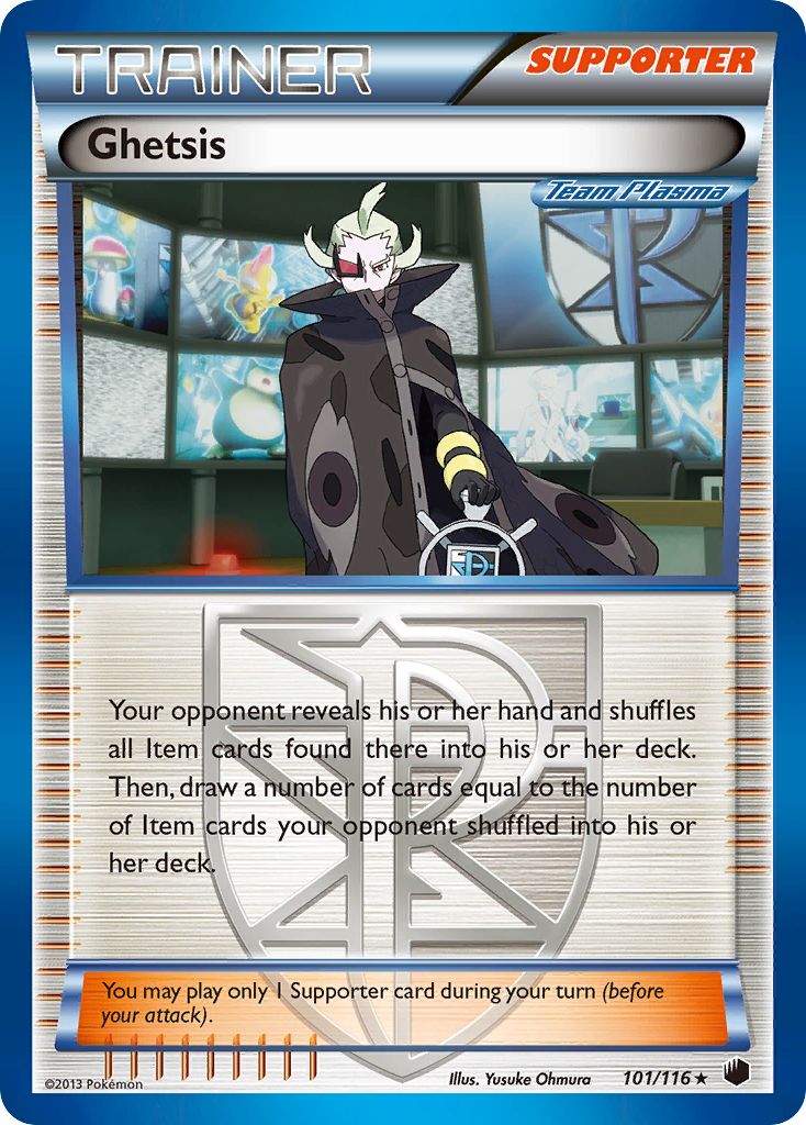 Ghetsis (101/116) [Black & White: Plasma Freeze] | Card Merchant Takapuna