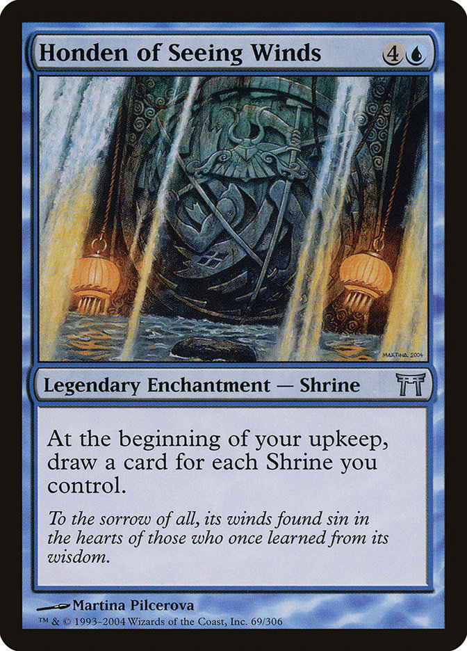 Honden of Seeing Winds [Champions of Kamigawa] | Card Merchant Takapuna