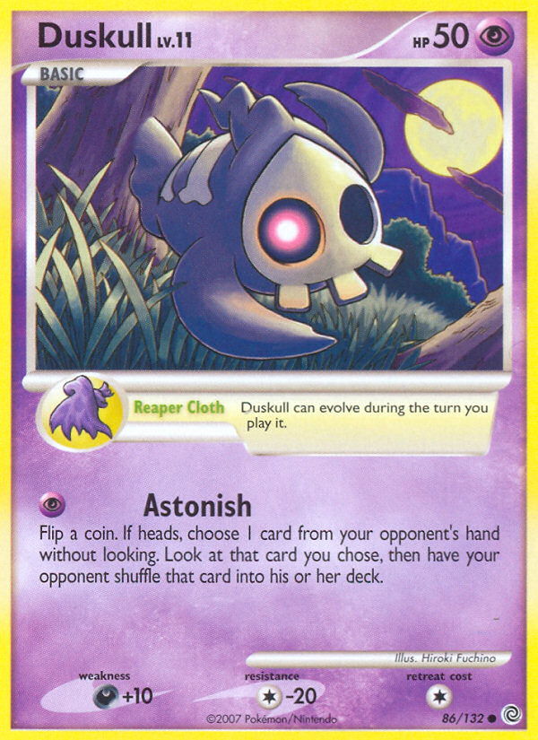 Duskull (86/132) [Diamond & Pearl: Secret Wonders] | Card Merchant Takapuna