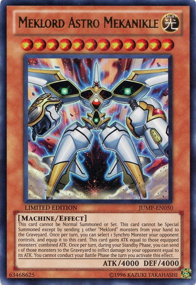 Meklord Astro Mekanikle [JUMP-EN050] Ultra Rare | Card Merchant Takapuna