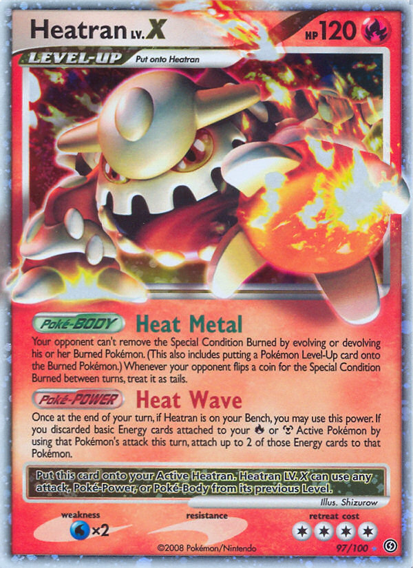 Heatran LV.X (97/100) [Diamond & Pearl: Stormfront] | Card Merchant Takapuna