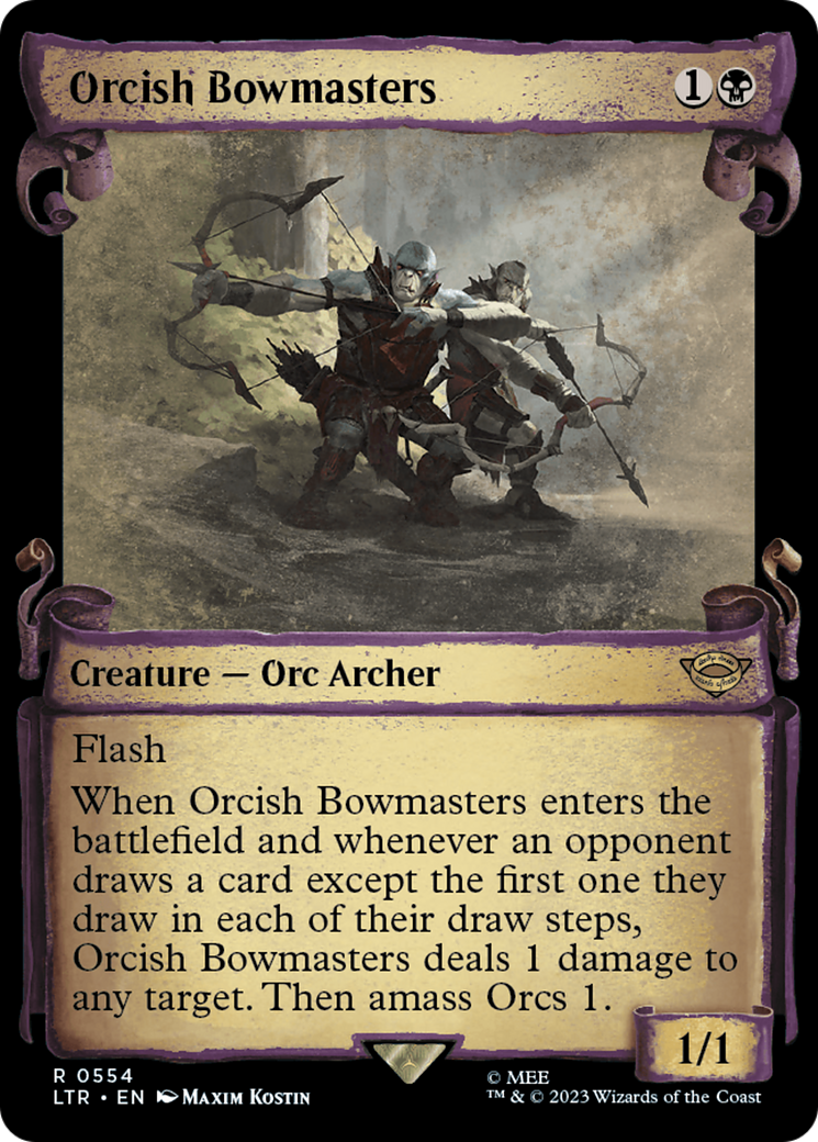 Orcish Bowmasters [The Lord of the Rings: Tales of Middle-Earth Showcase Scrolls] | Card Merchant Takapuna