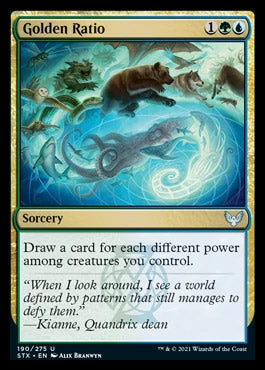 Golden Ratio [Strixhaven: School of Mages] | Card Merchant Takapuna