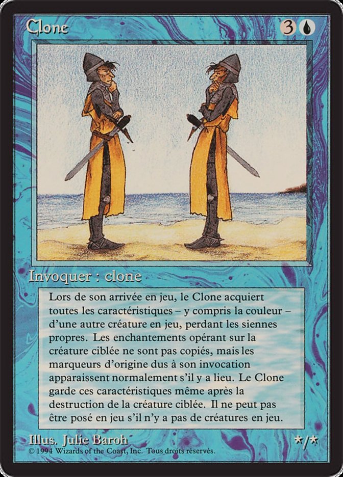 Clone [Foreign Black Border] | Card Merchant Takapuna