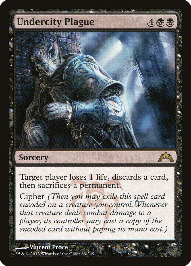 Undercity Plague [Gatecrash] | Card Merchant Takapuna