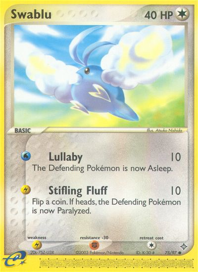 Swablu (75/97) [EX: Dragon] | Card Merchant Takapuna