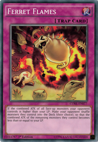 Ferret Flames [CORE-EN077] Common | Card Merchant Takapuna