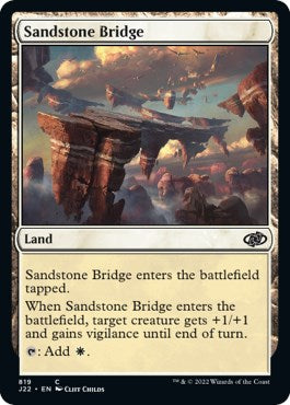 Sandstone Bridge [Jumpstart 2022] | Card Merchant Takapuna