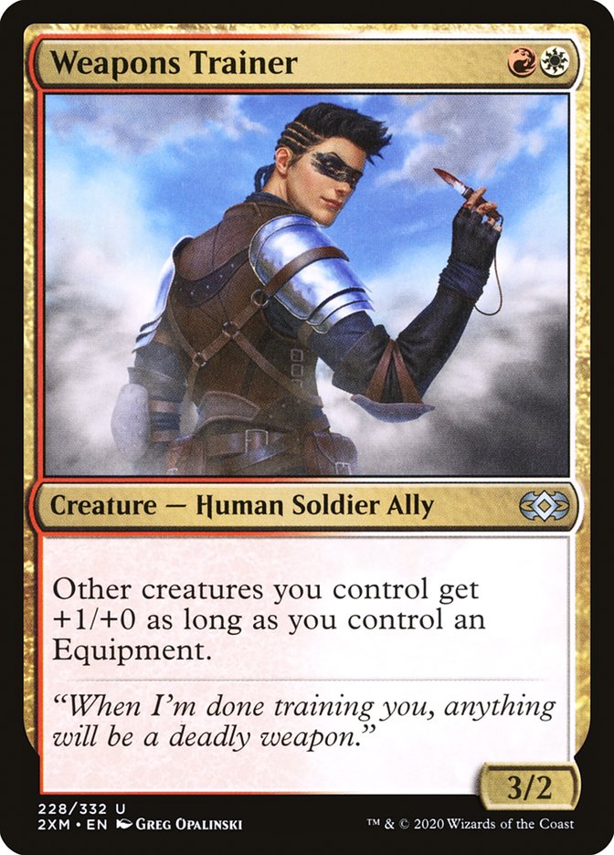 Weapons Trainer [Double Masters] | Card Merchant Takapuna