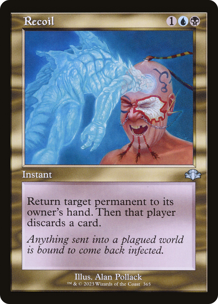 Recoil (Retro) [Dominaria Remastered] | Card Merchant Takapuna