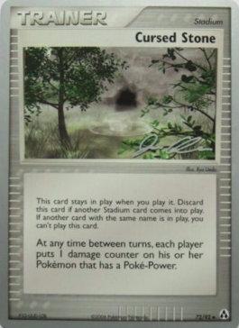 Cursed Stone (72/92) (Mewtrick - Jason Klaczynski) [World Championships 2006] | Card Merchant Takapuna