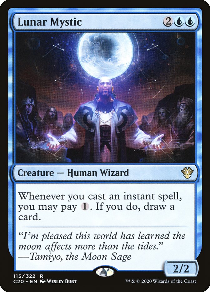Lunar Mystic [Commander 2020] | Card Merchant Takapuna