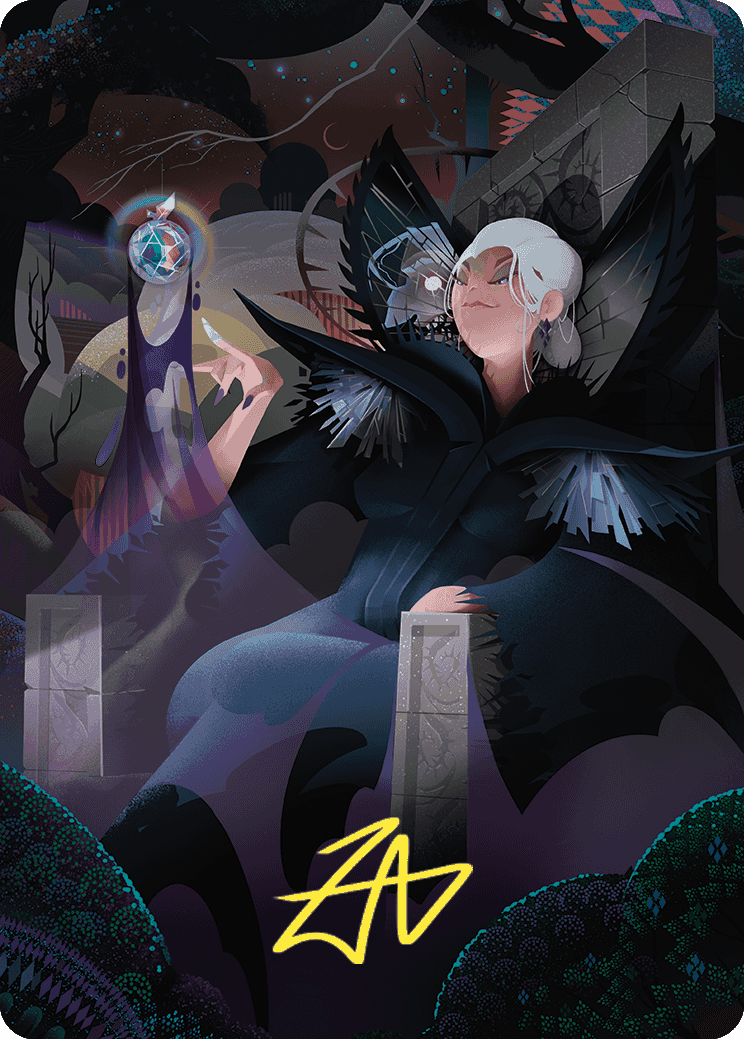 Eriette of the Charmed Apple Art Card (Gold-Stamped Signature) [Wilds of Eldraine Art Series] | Card Merchant Takapuna