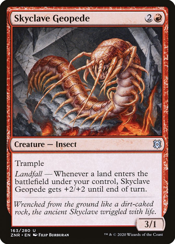 Skyclave Geopede [Zendikar Rising] | Card Merchant Takapuna