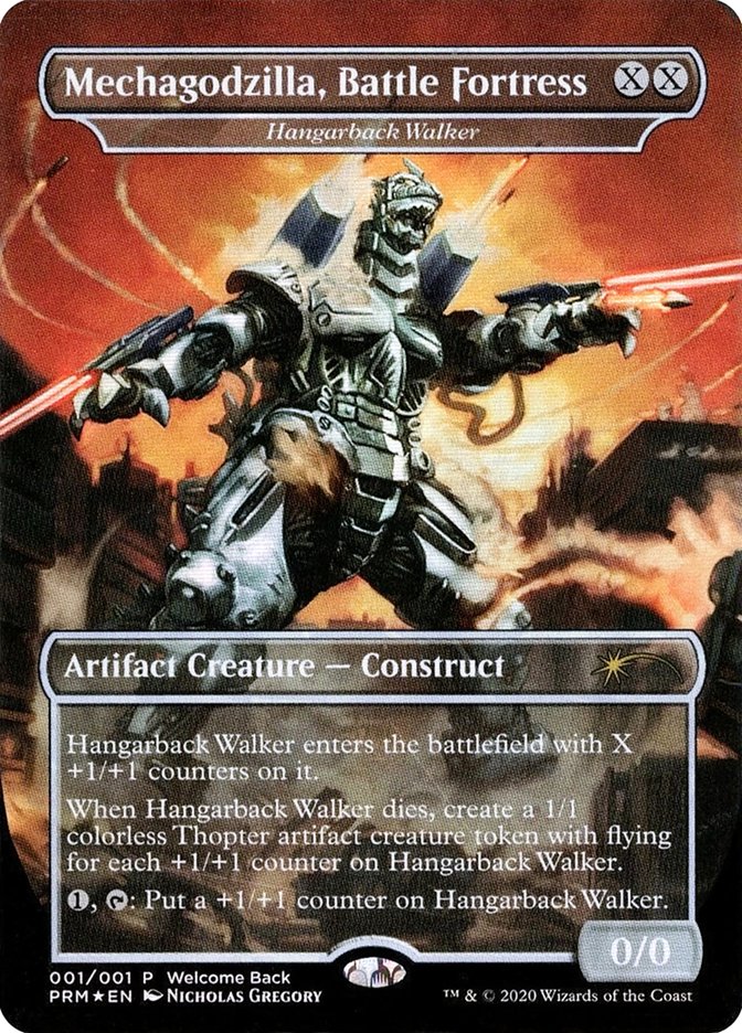 Hangarback Walker - Mechagodzilla, Battle Fortress [Love Your LGS 2020] | Card Merchant Takapuna