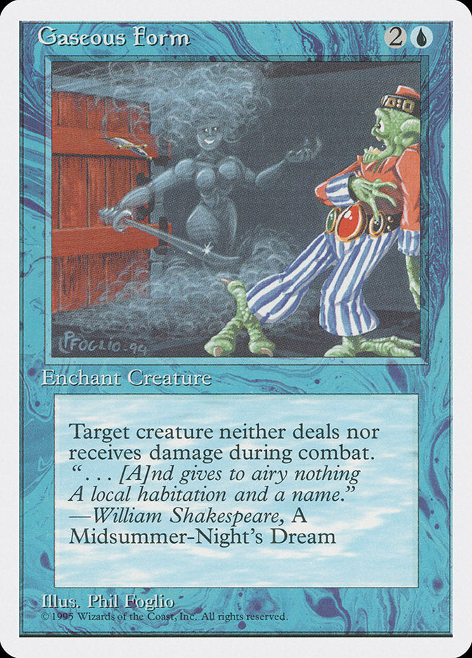 Gaseous Form [Fourth Edition] | Card Merchant Takapuna
