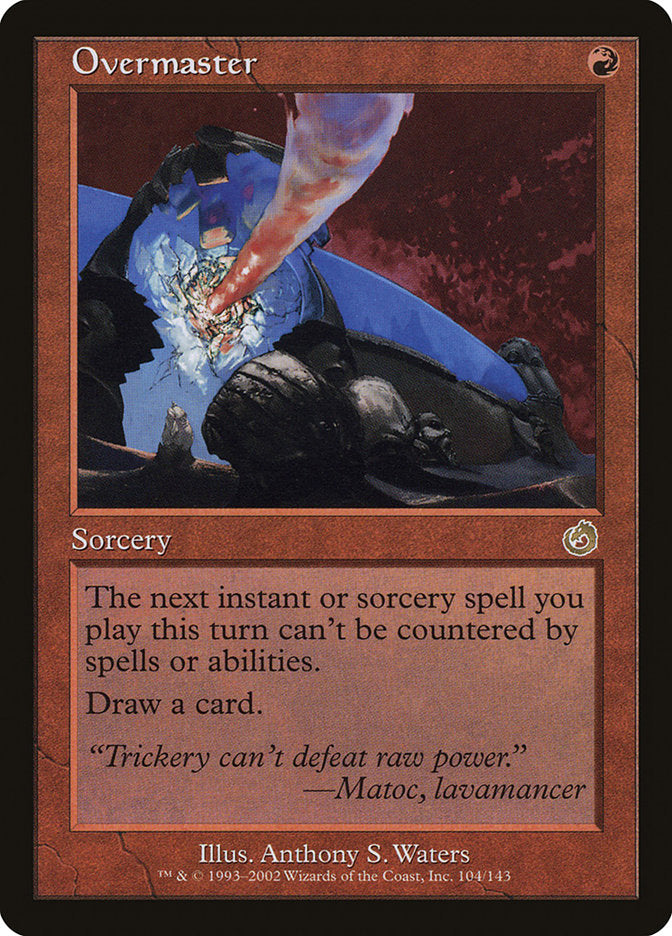Overmaster [Torment] | Card Merchant Takapuna
