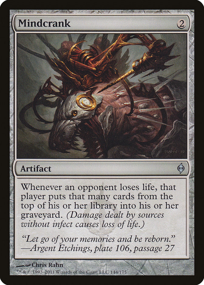 Mindcrank [New Phyrexia] | Card Merchant Takapuna