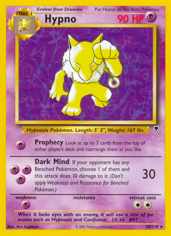 Hypno (25/110) [Legendary Collection] | Card Merchant Takapuna