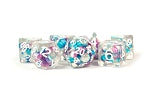 Pearl Resin Poly Set: Gradient Purple/Teal/White | Card Merchant Takapuna