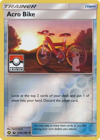 Acro Bike (123a/168) (League Promo) [Sun & Moon: Celestial Storm] | Card Merchant Takapuna