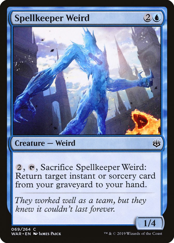 Spellkeeper Weird [War of the Spark] | Card Merchant Takapuna