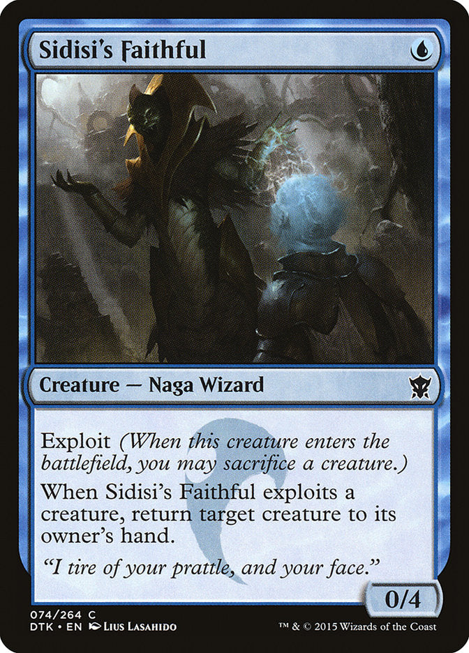 Sidisi's Faithful [Dragons of Tarkir] | Card Merchant Takapuna