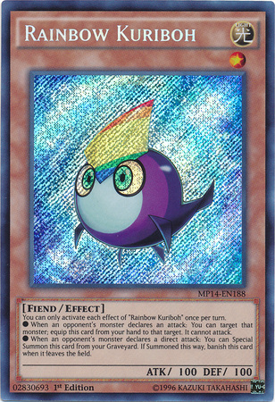 Rainbow Kuriboh [MP14-EN188] Secret Rare | Card Merchant Takapuna