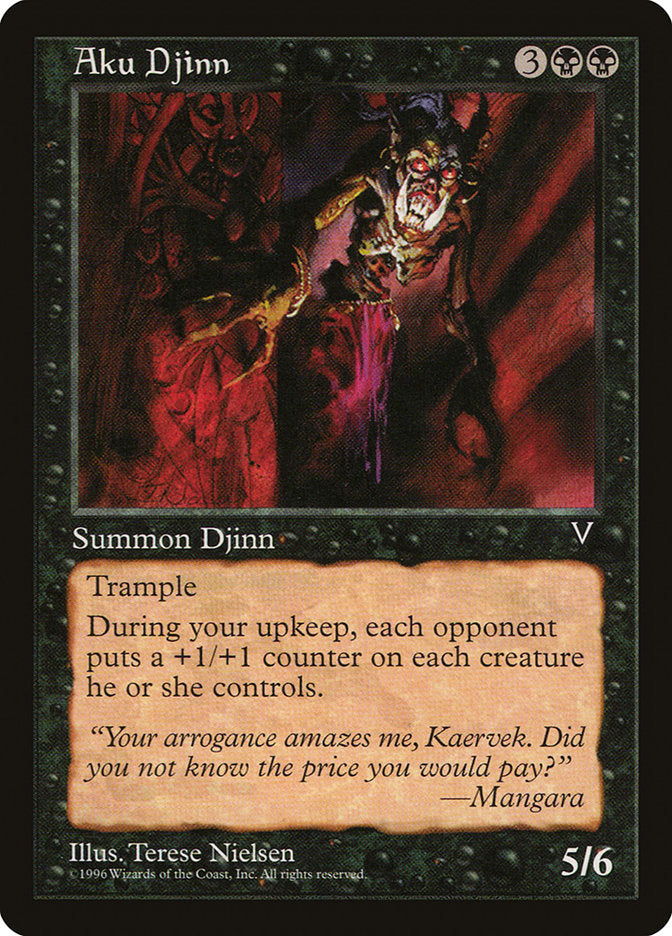 Aku Djinn [Visions] | Card Merchant Takapuna