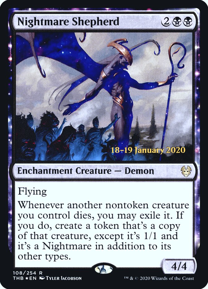 Nightmare Shepherd [Theros Beyond Death Prerelease Promos] | Card Merchant Takapuna