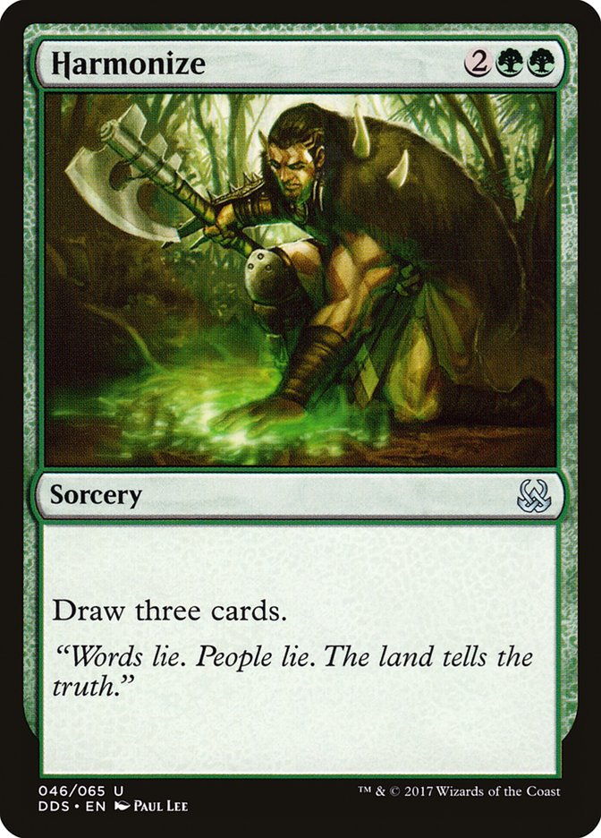 Harmonize [Duel Decks: Mind vs. Might] | Card Merchant Takapuna
