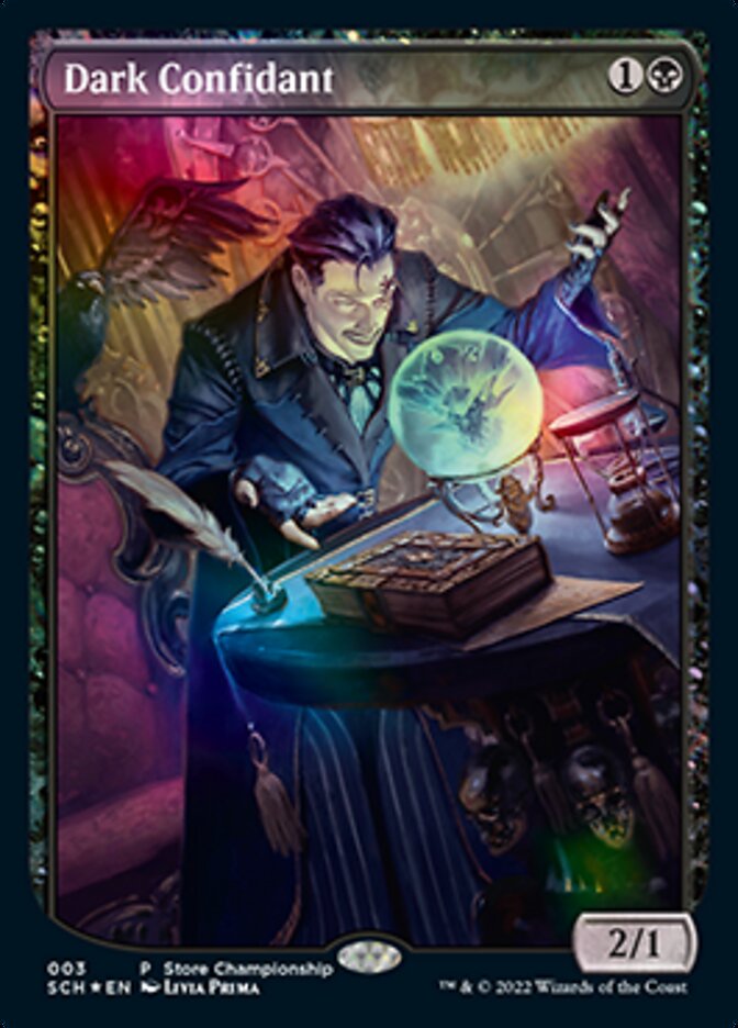 Dark Confidant (Extended Art) [Store Championships 2022] | Card Merchant Takapuna