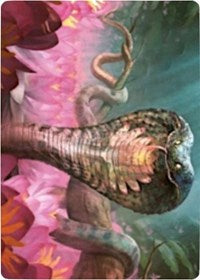 Lotus Cobra Art Card [Zendikar Rising Art Series] | Card Merchant Takapuna