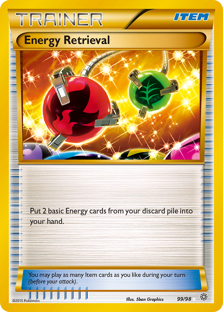 Energy Retrieval (99/98) [XY: Ancient Origins] | Card Merchant Takapuna