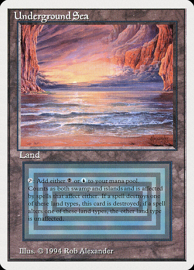 Underground Sea [Summer Magic / Edgar] | Card Merchant Takapuna