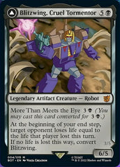 Blitzwing, Cruel Tormentor // Blitzwing, Adaptive Assailant [Transformers] | Card Merchant Takapuna