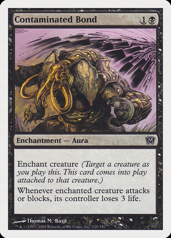 Contaminated Bond [Ninth Edition] | Card Merchant Takapuna