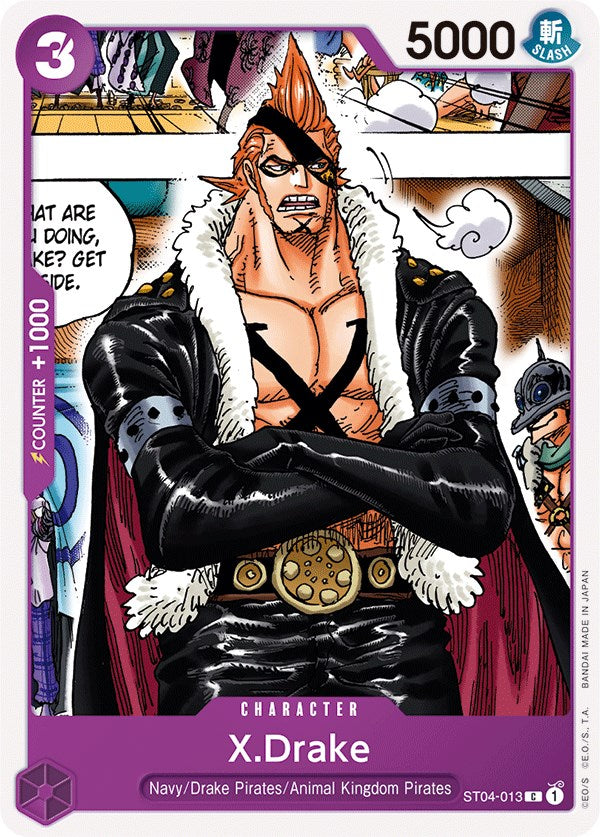 X.Drake [Starter Deck: Animal Kingdom Pirates] | Card Merchant Takapuna