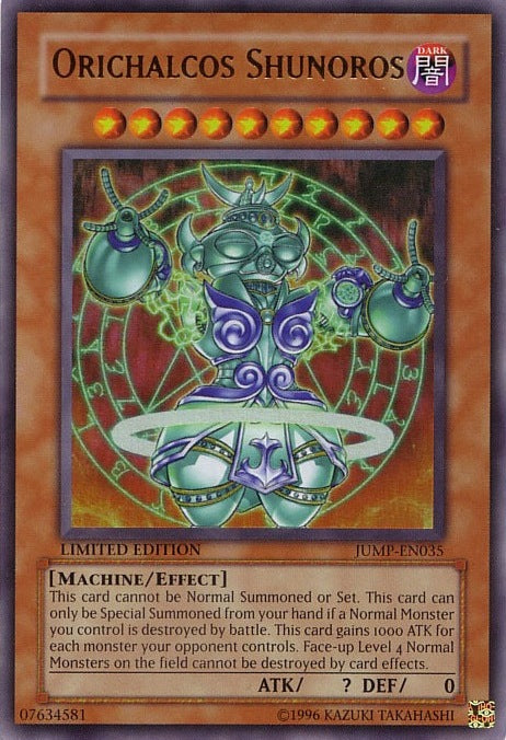 Orichalcos Shunoros [JUMP-EN035] Ultra Rare | Card Merchant Takapuna