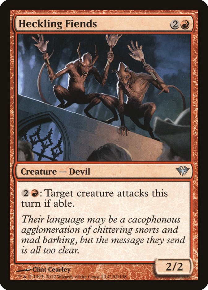 Heckling Fiends [Dark Ascension] | Card Merchant Takapuna
