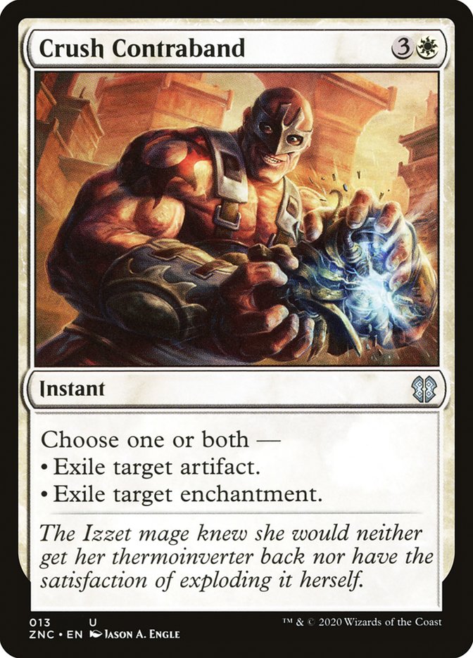 Crush Contraband [Zendikar Rising Commander] | Card Merchant Takapuna