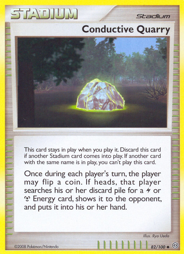 Conductive Quarry (82/100) [Diamond & Pearl: Stormfront] | Card Merchant Takapuna