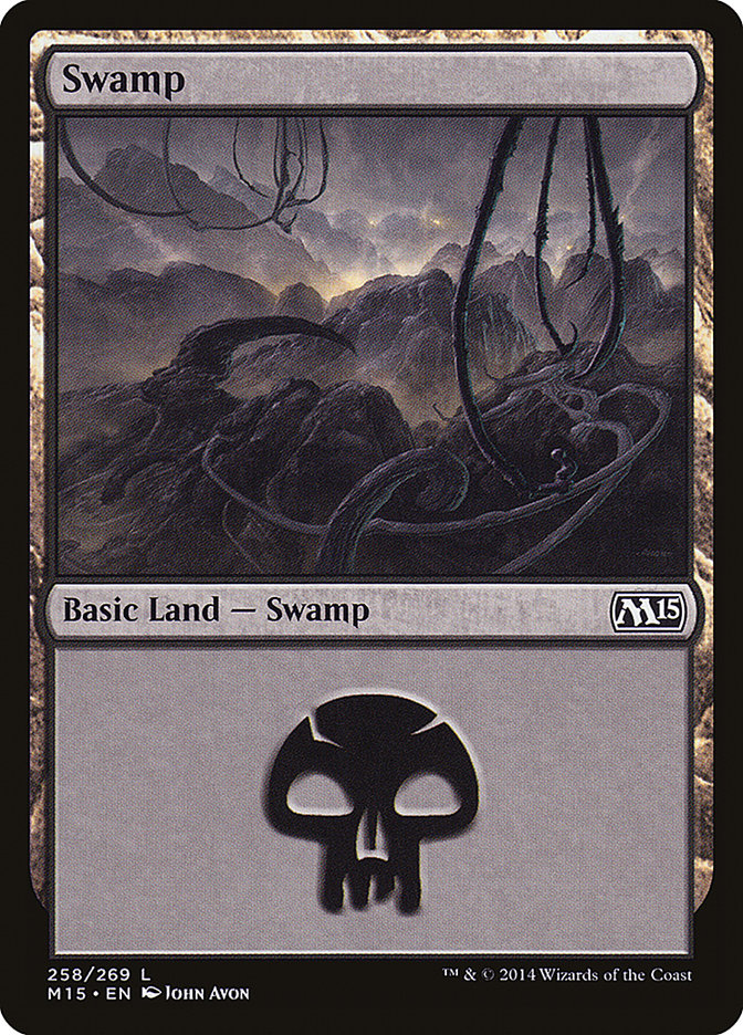 Swamp (258) [Magic 2015] | Card Merchant Takapuna