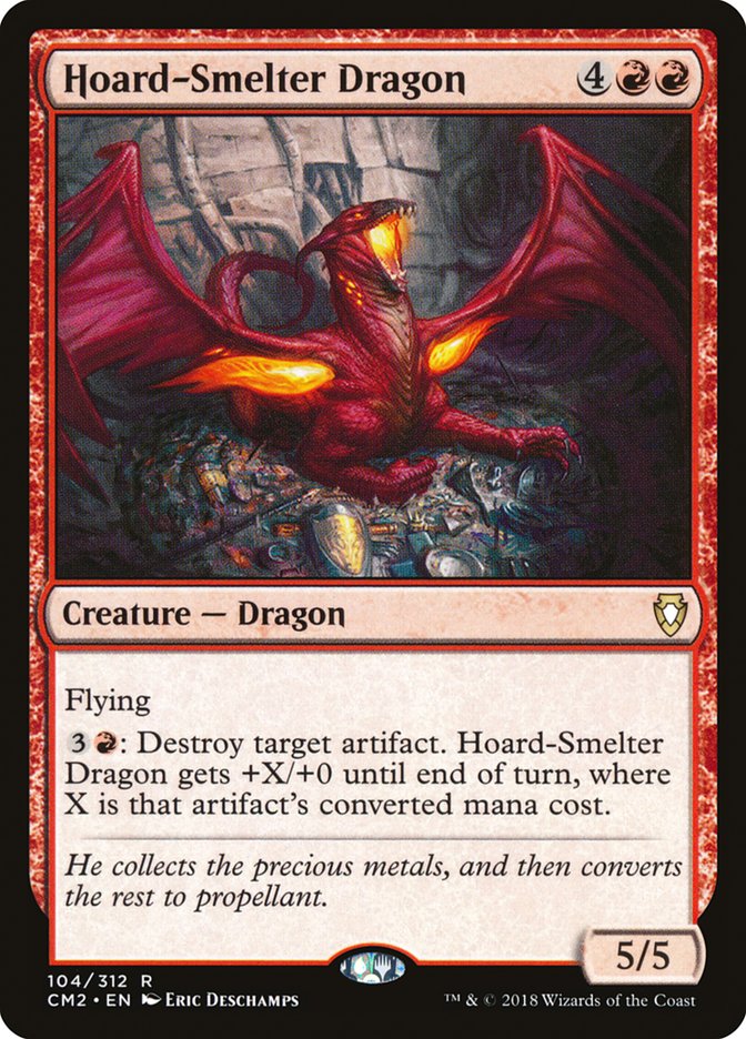 Hoard-Smelter Dragon [Commander Anthology Volume II] | Card Merchant Takapuna