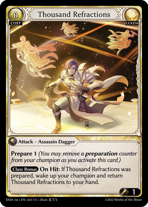 Thousand Refractions (263) [Dawn of Ashes: 1st Edition] | Card Merchant Takapuna