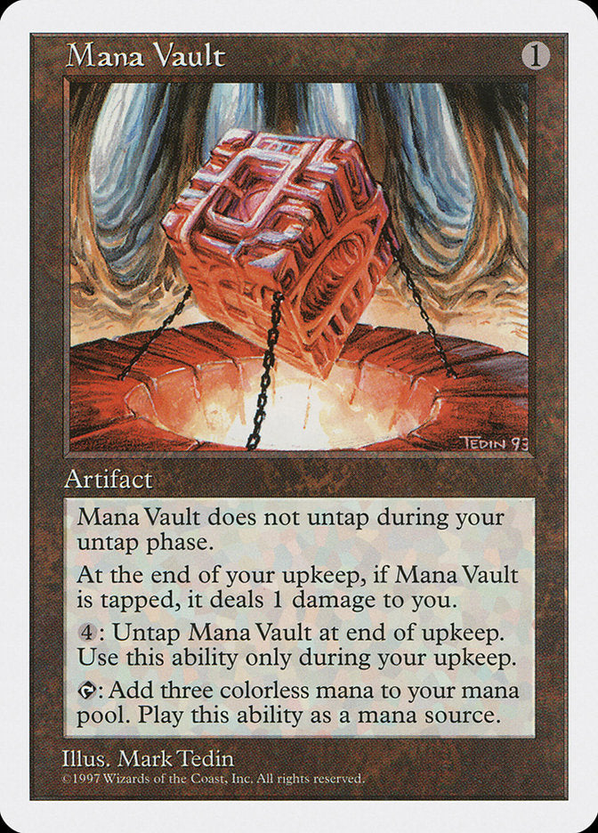 Mana Vault [Fifth Edition] | Card Merchant Takapuna