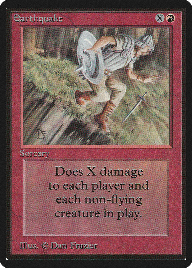 Earthquake [Beta Edition] | Card Merchant Takapuna