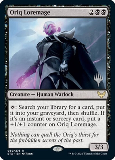 Oriq Loremage (Promo Pack) [Strixhaven: School of Mages Promos] | Card Merchant Takapuna