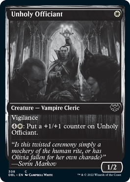 Unholy Officiant [Innistrad: Double Feature] | Card Merchant Takapuna